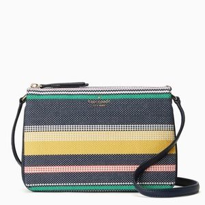 NWT Kate Spade Jackson Boardwalk Stripe Crossbody